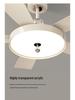 2025 High-End Invisible Ceiling Fan Light with Eye-Protection for Bedroom & Study
