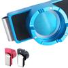 Pool Billiard Cue Chalk Holder, Pool Magnetic Chalk Holder Aluminium Magnetic Snooker Belt Clip Billiard Chalk Holder