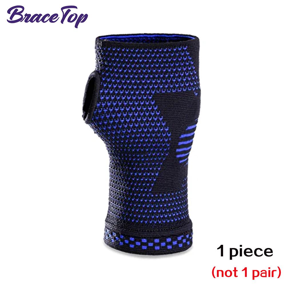 

1 Pcs Wrist Compression Sleeves For Carpal Tunnel, Pain Relief Treatment, Wrist Support Breathable, Sweat-Absorbing Wrist Brace S