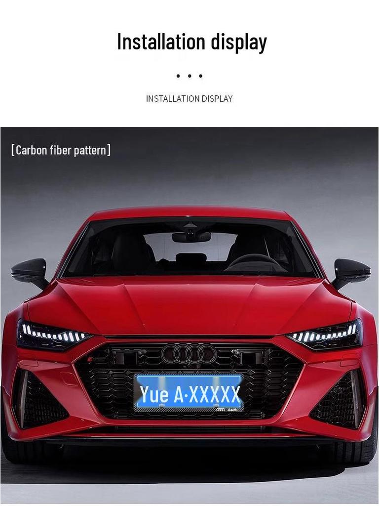 Ramka ochronna na tablicę rejestracyjną BMW do Serii 3, 5 oraz X1-X5 - Pogrubiony uchwyt ze stopu aluminium.