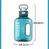 Camellia Xinyang 1500ml Große Kapazität Edelstahl Sport-Wasserflasche