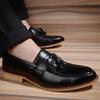 Spring Men's New Arrival: Stylish Korean Trendy Casual & Business Formal Leather Pointed Toe Shoes