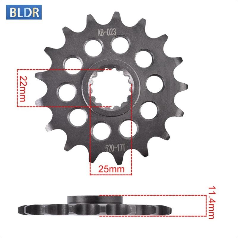 520 17T 520-45T Motorcycle Front Rear Sprocket Gear Wheel Cam for K*TM 620 EGS-E Adventurer 1998