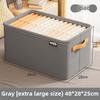 Stylish Steel Frame Clothing Storage Basket - Durable Home & Travel Organizing Essential