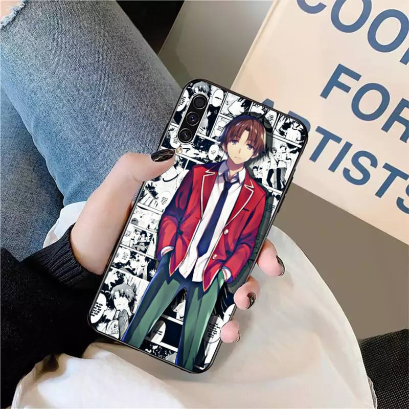 Custodia per Telefono Classroom Of The Elite Kiyotaka Per Samsung galaxy A S note 22 52 21 20 53 51 71 12 13 10 32 50 fe ultra plus