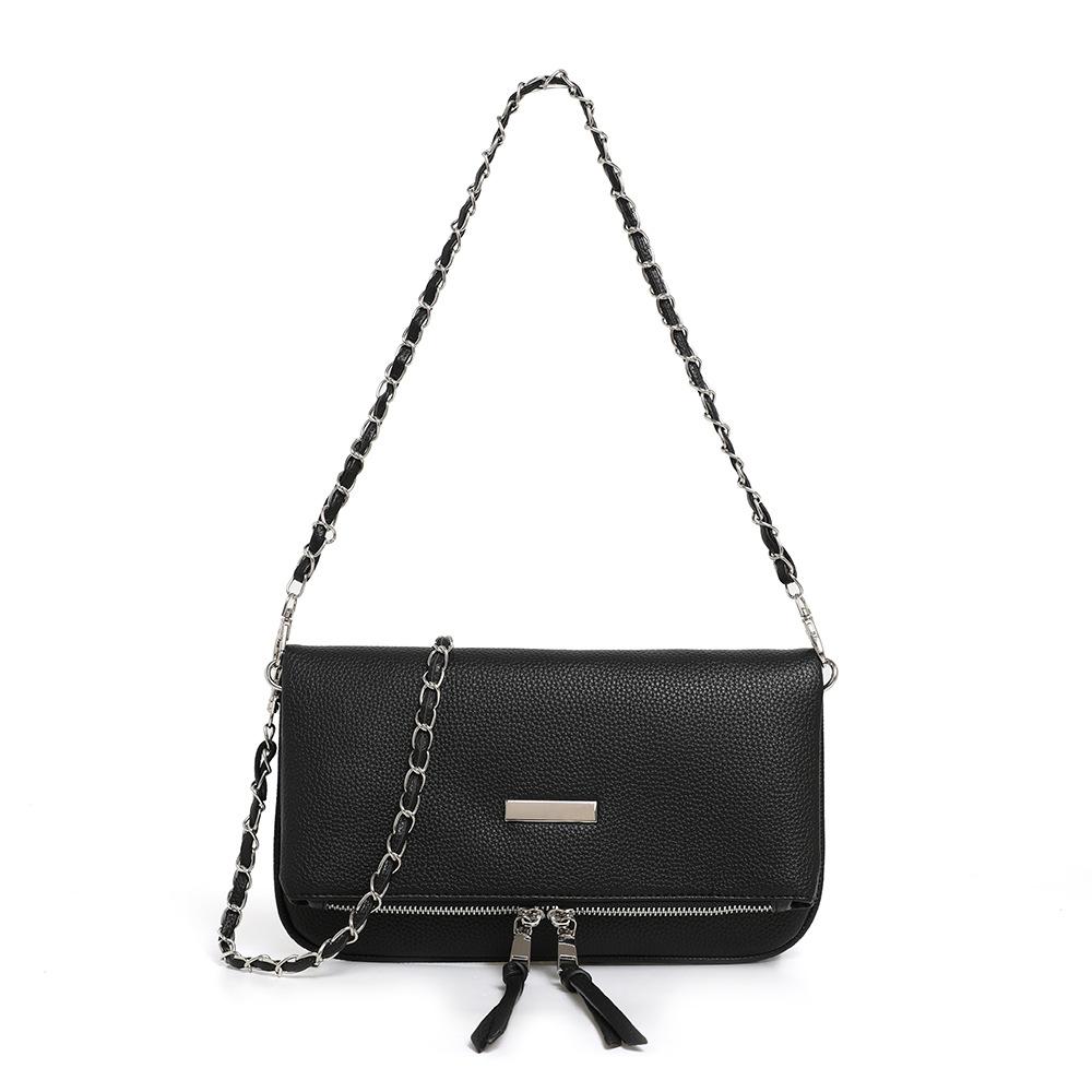 Modische Damen-Einzelschultertasche, Retro-Umhängetasche, Luxuriöses Design, Lässige Damenhandtasche