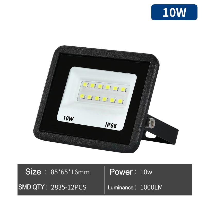 300W LED Floodlight 200W 100W Outdoor Spotlight Tempered Glass Flood Lights IP66 Waterproof LED Projector 150W Wall Light 220V