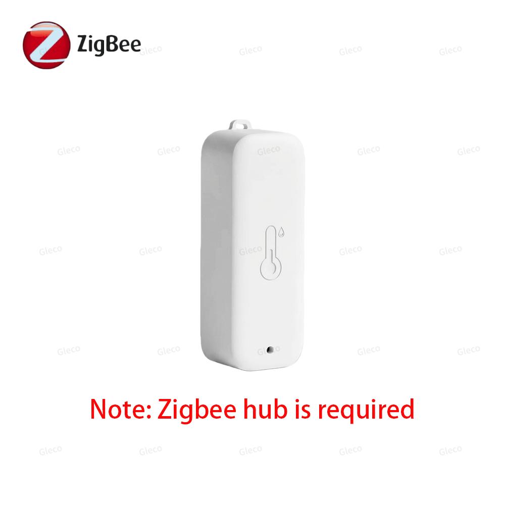 Zigbee 3.0 Temperature Humidity Sensor IP65 Waterproof Tuya Smart Life Indoor Outdoor Smart Home Sensor Zigbee Gateway Required