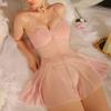 Mesh Sexy Nightgown Sexy Mesh Female Pure Desire Pajamas Skirt Perspective Seduction Suspender Lingerie