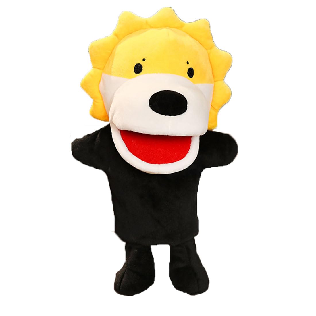 Remeehi Hand Animal Plush Anime Glove Puppet Hand Finger Fun for Parents and Educational and Emotional Early Childhood Baby Lion Puppets, Toys, львиный