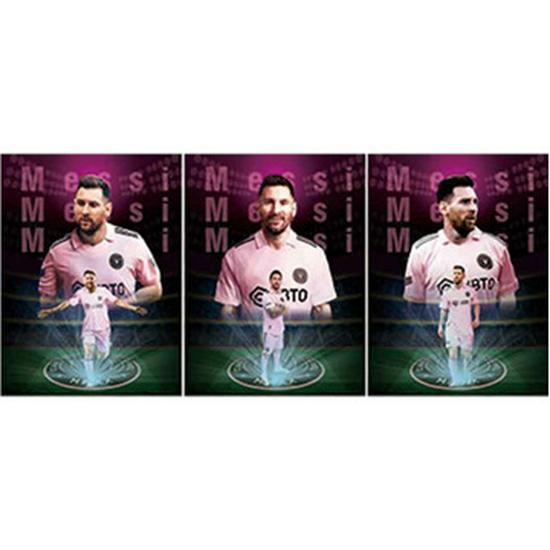 European & American 3D Stereo Sports Poster: Gradient Naked Eye Lenticular Art