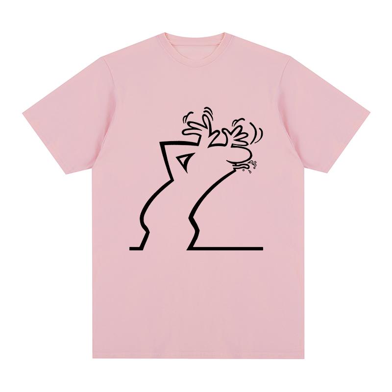 La Linea Vintage Tshirt Fashion Casual Graphic Couple Streetwear Design Cotton Men T Shirt New TEE TSHIRT Womens Tops