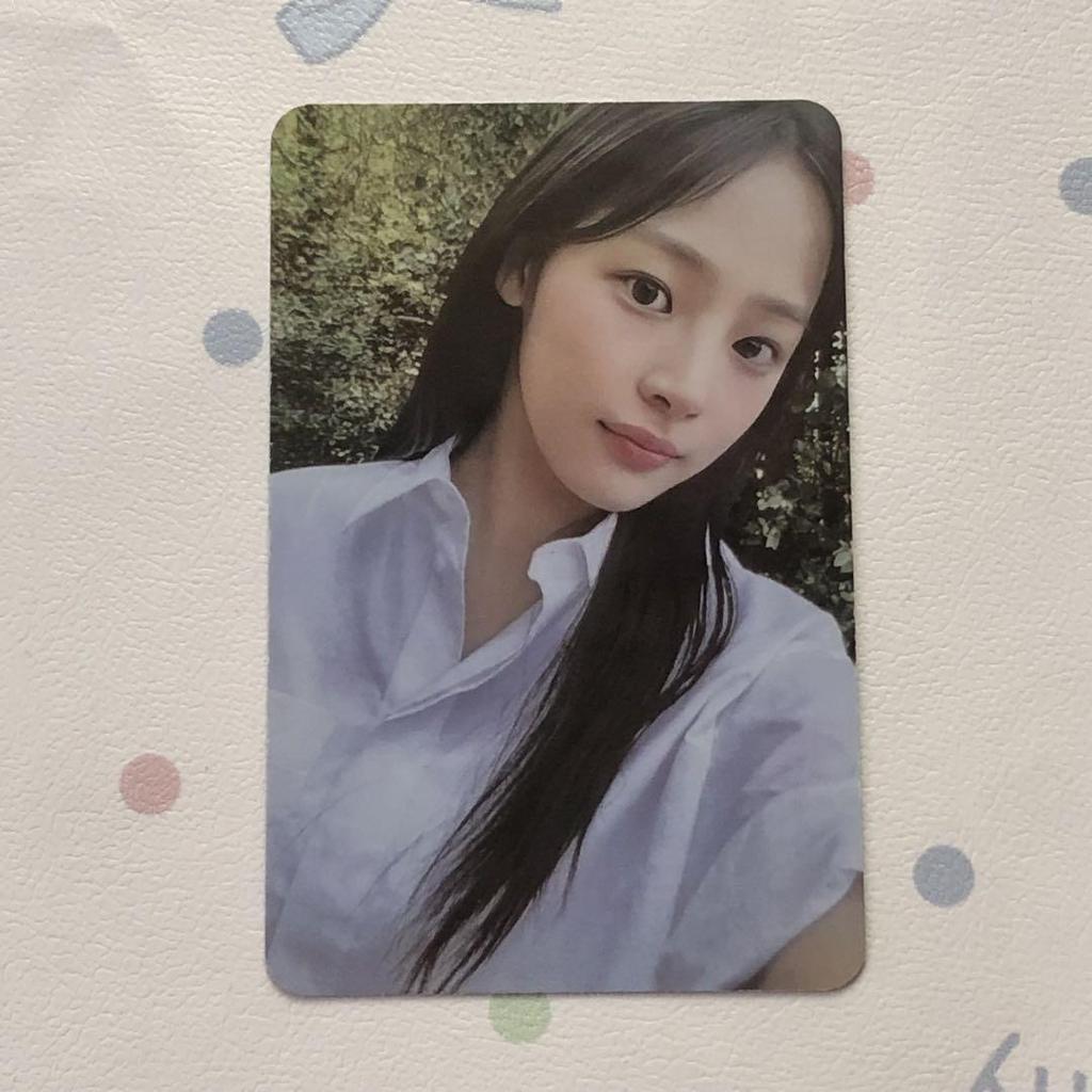 [USED] NewJeans Minji How Sweet 1st week winner Sanok trading card