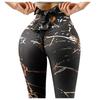 Frauen Drucken Hohe Taille Stretch Strethcy Fitness Leggings Yoga Hosen