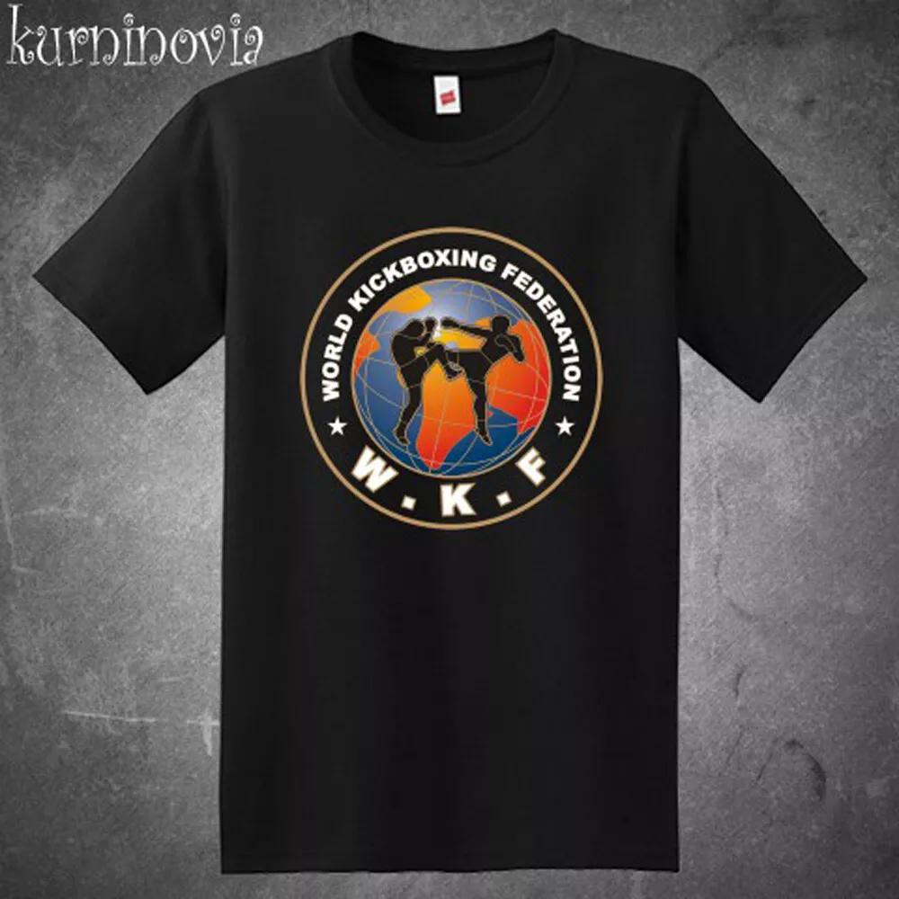 

WKF World Kickboxing Federation Men s Black Size S to 5XL 4XL