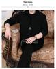 Men's Trendy Cardigan Hoodie & Casual Sports Suit - Two-Piece Autumn/Winter Set with Youth Tops and Pants