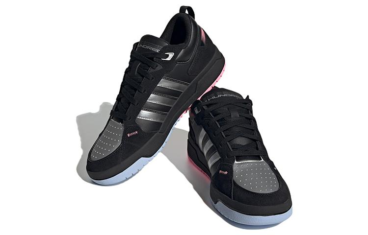100DB Adidas Neo 'Black Silver Pink' ID1842