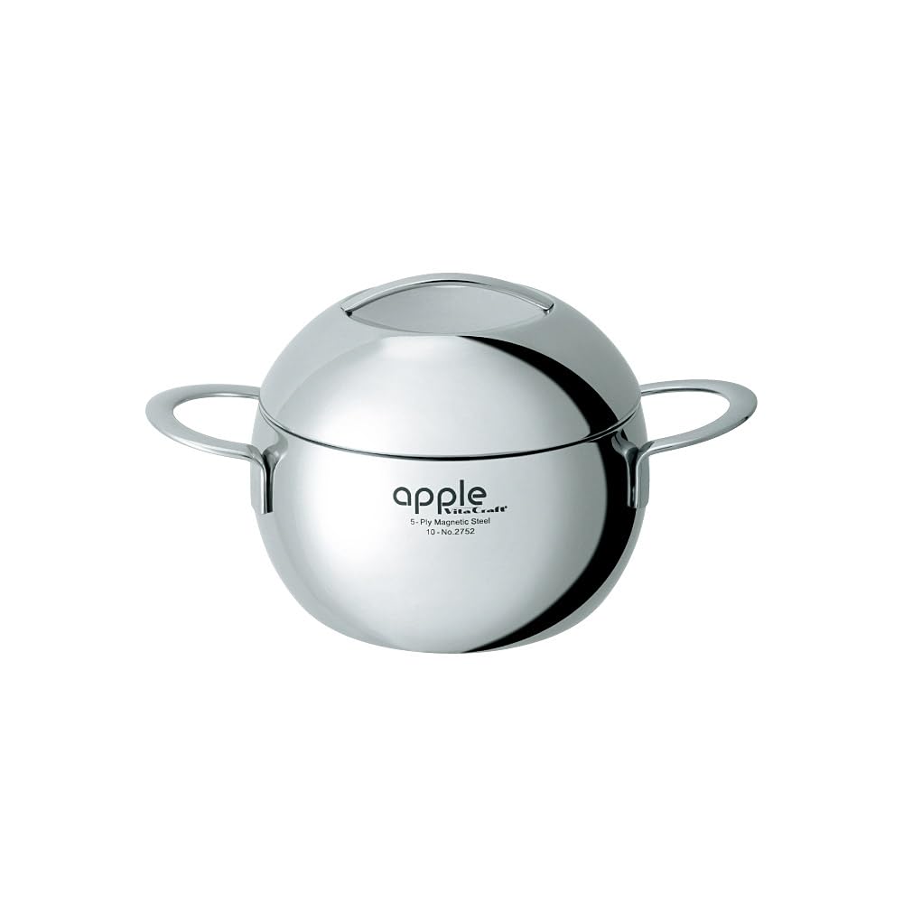 

Vitacraft Apple pot 2753 double-handed 2.7L серебряный