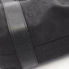 Used BVLGARI Logo Mania Tote Bag Canvas Leather Black Used Women