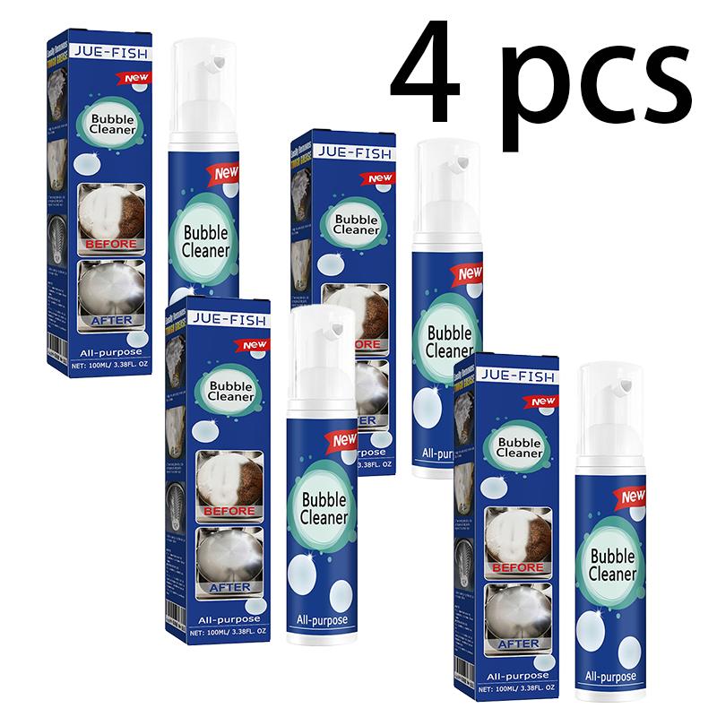 Jue-Fish Grease Foam Cleaner Kitchen Cooktop Hood Multi-Purpose Heavy Duty Grease Foam Cleaner