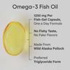 Triple Strength Omega 3 Fish Oil Capsules, All-Natural, 120 Capsules Per Pack, Easily Absorbed, Suitable for Adults