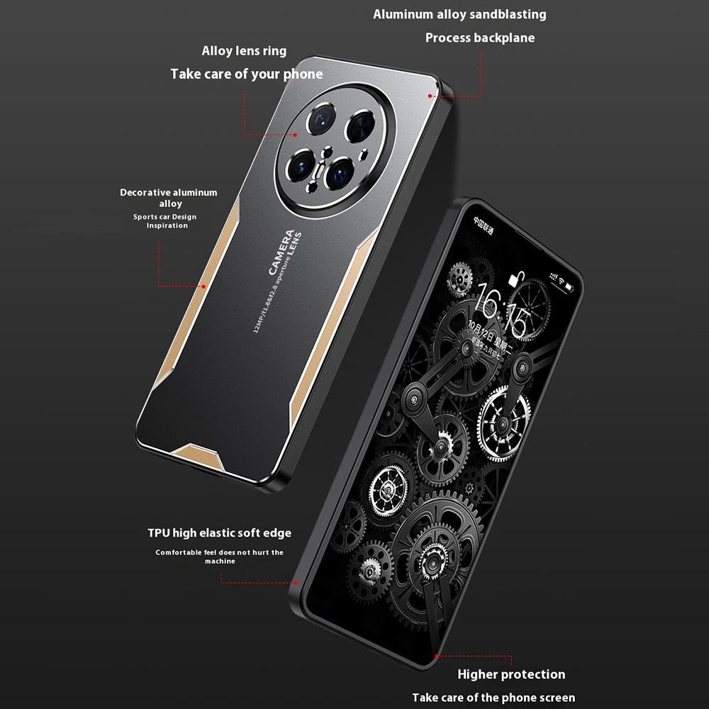 Pro pouzdro na telefon Huawei Mate 70 Pro/70 Pro+ Hliníková slitina TPU PC Zadní kryt