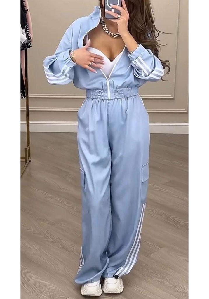 Kreativer 2026 Herbst Damen Urbaner Polyester Langarm Lässiger Modeanzug