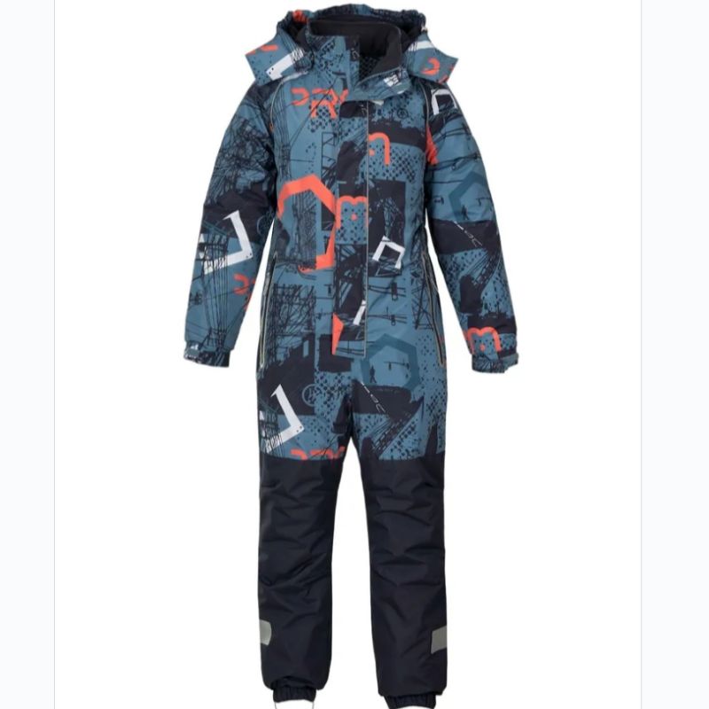 Exported to Northern Europe, Russia, Finland, Thin Cotton Windproof, Waterproof, Snowproof Children's One-Piece Ski Suit, Winter Model