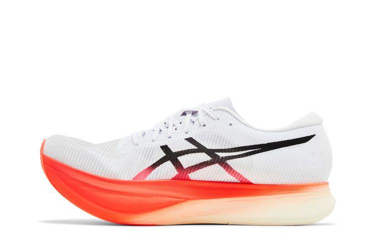 ASICS Metaspeed Sky+ White Sunrise Red