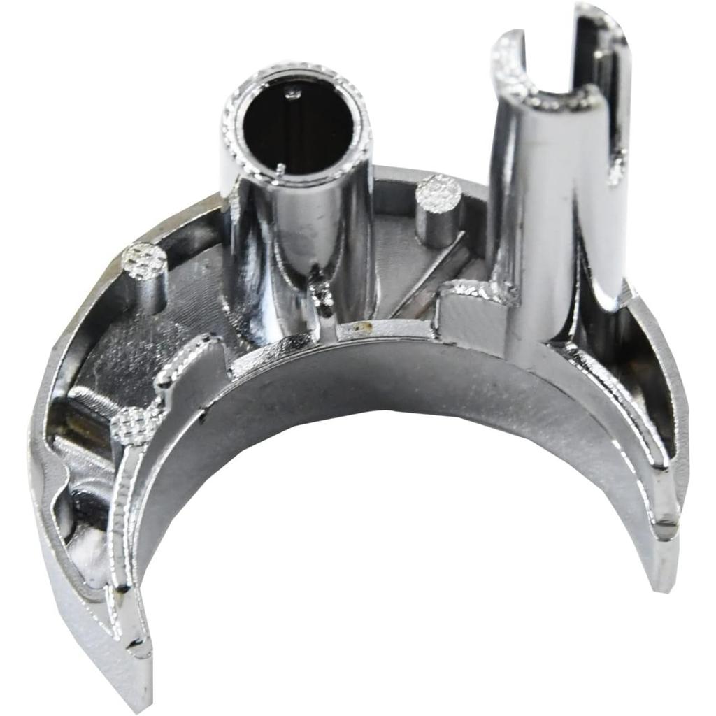Dual Flush Push Button Threaded Push Rods Short Body D2D Chrome Compatible with AH0001800R