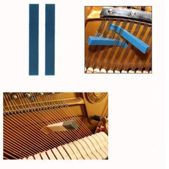 Ecloud Shop Piano Tuning Kit 16-Piece Tuning Tool Set with Tuning Wrench Hammer Mute Fork Screwdriver Belt Tweezers Clip for Beginners and