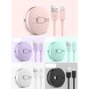 Box Round Retractable Data Cable Multi Functional Charging Cable Iphone For