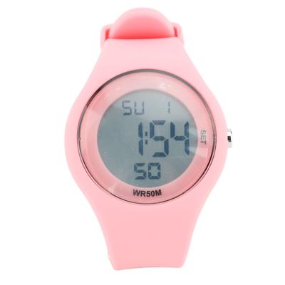 Kinder Digitaluhr Wasserdicht Alarm Stoppuhr EL Hintergrundbeleuchtung Schrittzähler Kalender Chronograph