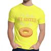 Man Tee Shirt Trade My Sister For A Donut Food Pure Cotton Novelty Round Neck Vintage