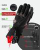 IRON Motorcycle CE1 Level Cold Smartphone Protective Fleece XXL JIA'S Gloves, Winter, Certified, Protection, Compatible, Waterproof, Windproof,