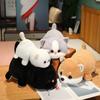 1Pc 30/40CM Cute Reversal Shiba Inu Cat Plush Toys Kawaii Flip over Pillow Stuffed Soft Dolls Lovely Dolls Birthday Gift