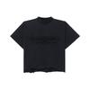 Balenciaga SS25 T Shirt Regular Fit Unisex Black 783399TSVA21041