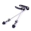 1 Paar Fahrrad Radnaben Schnellspanner (Vorne hinten)  Aluminiumlegierung Schnellspannbolzen Hebel Achse Glatter Nockenmechanismus Hebel