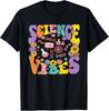 Science Vibes Retro 1st Day of Back To School Groovy Teacher Gift Unisex T-Shirt