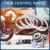 INFINAUTO Hub Centric Rings 72.6mm Inner To 74.1mm Outside Diameter Vehicle Wheel Hub Rings Aluminum Alloy 4pcs