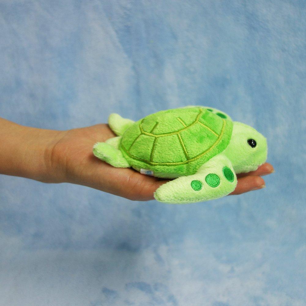 Underwater Walk Friend Beans Plush Toy Green Sea Turtle Total Length 15cm
