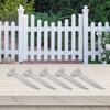 10/20pcs Railway Sleeper Brackets Metal Heavy-duty Sleeper Stakes Brackets For Garden Raised Beds & Pathway Accessories