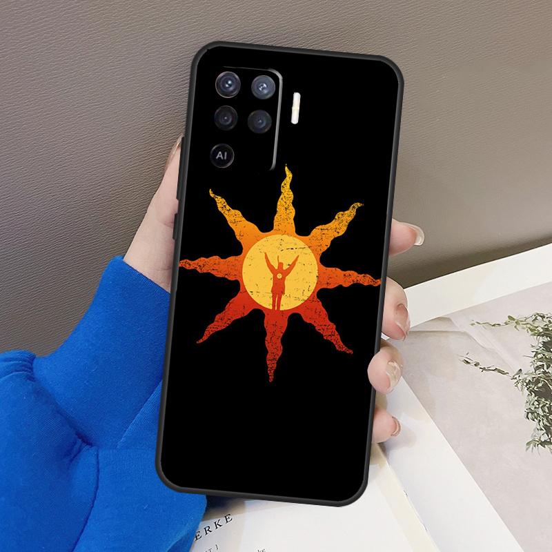 Praise the Sun Dark Souls Case For Oppo A5 Pro A15 A17 A57 A77 A18 A38 A58 A78 A98 A94 A74 A54 A16 A76 A96 A40 A60 A80