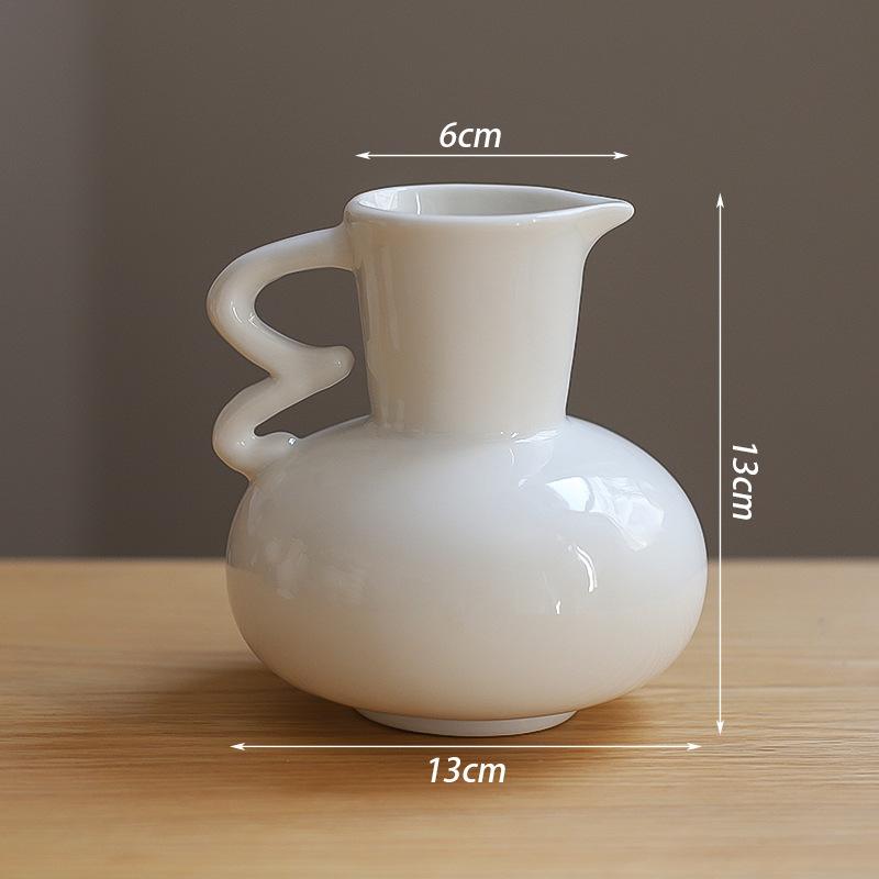 

Nordic Ins Кераміка Ваза Прикраса Дому Прикраси Квіткові Композиції Контейнер Мистецтво Вази Квітковий Горщик Прикраси Дому Аксесуари