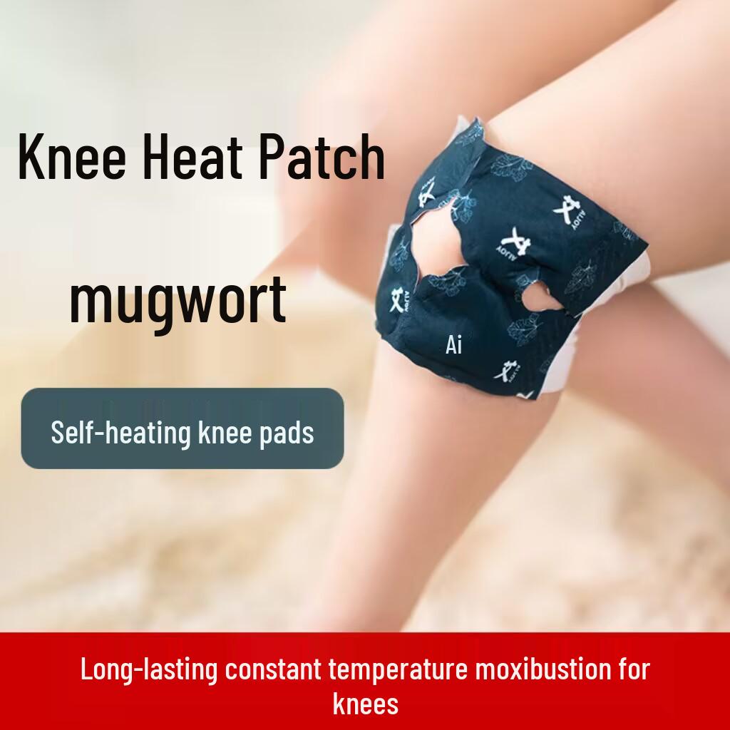 Sada hřejivých náplastí: Pás, chodidlo, krk, koleno a horký obklad s pelyňkem pro zimní ochranu proti chladu pro ženy.