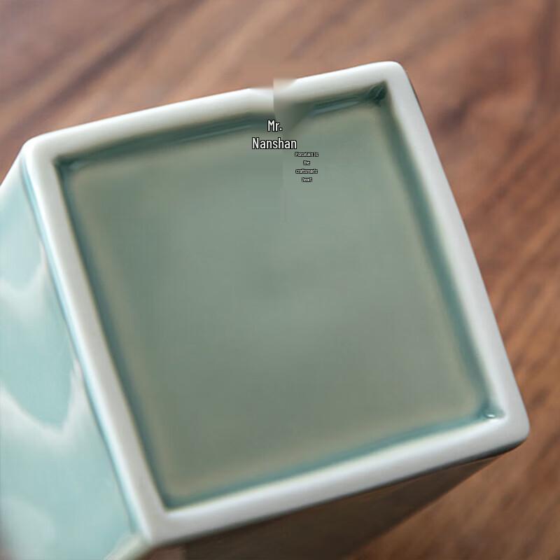 First Sight Green Mountain Ceramic Tea Caddy