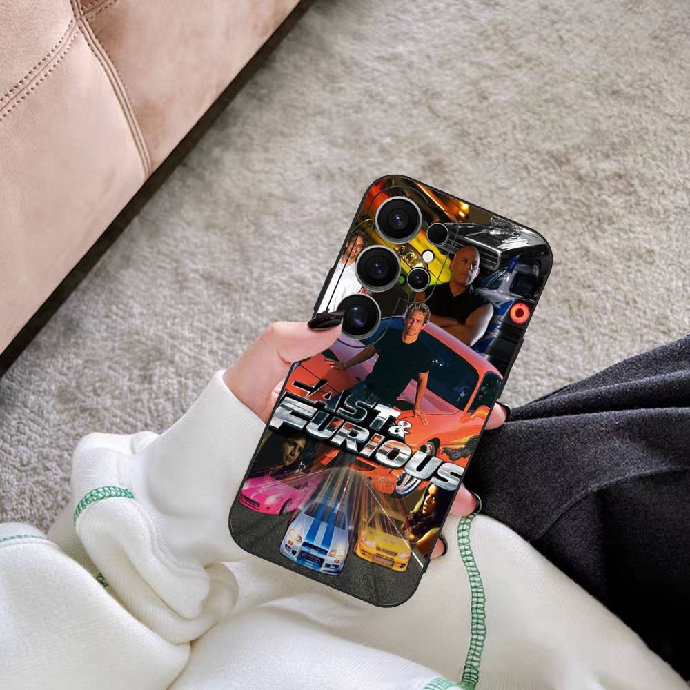 Movie Series Fast F-Furious Phone Case For Samsung S 24 Fe 25 Ultra Plus 20 Lite 21 30 22 23 24 22 Ultra 5G Fundas