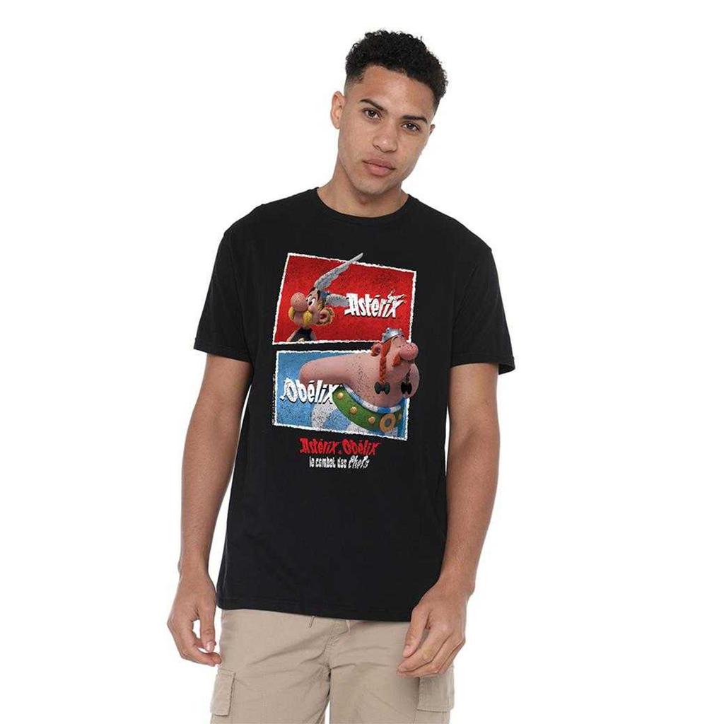Asterix Unisex Adult Heroic Boxes T-Shirt