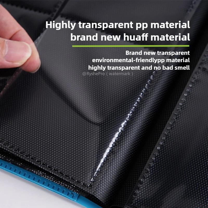 Desky na karty s 9 kapsami Album na sběratelské karty Displayové desky 360 Kapsy s bočním vkládáním Držák pro TCG Yugioh MTG Kniha herních karet