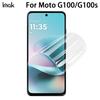 For Moto G100 G100s 5G Glass IMAK Hydrogel Film 4th Generation Full Coverage Screen Protector